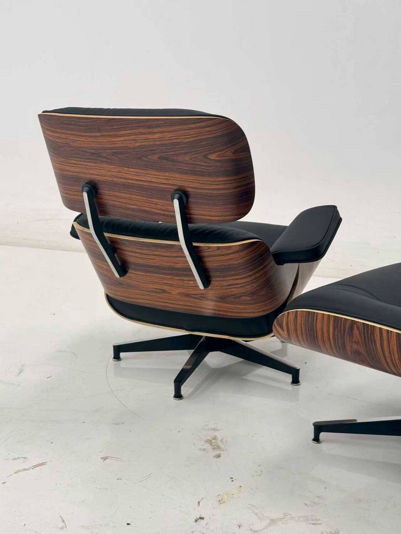 Herman Miller Eames lounge chair + Ottoman Santos Rosewood