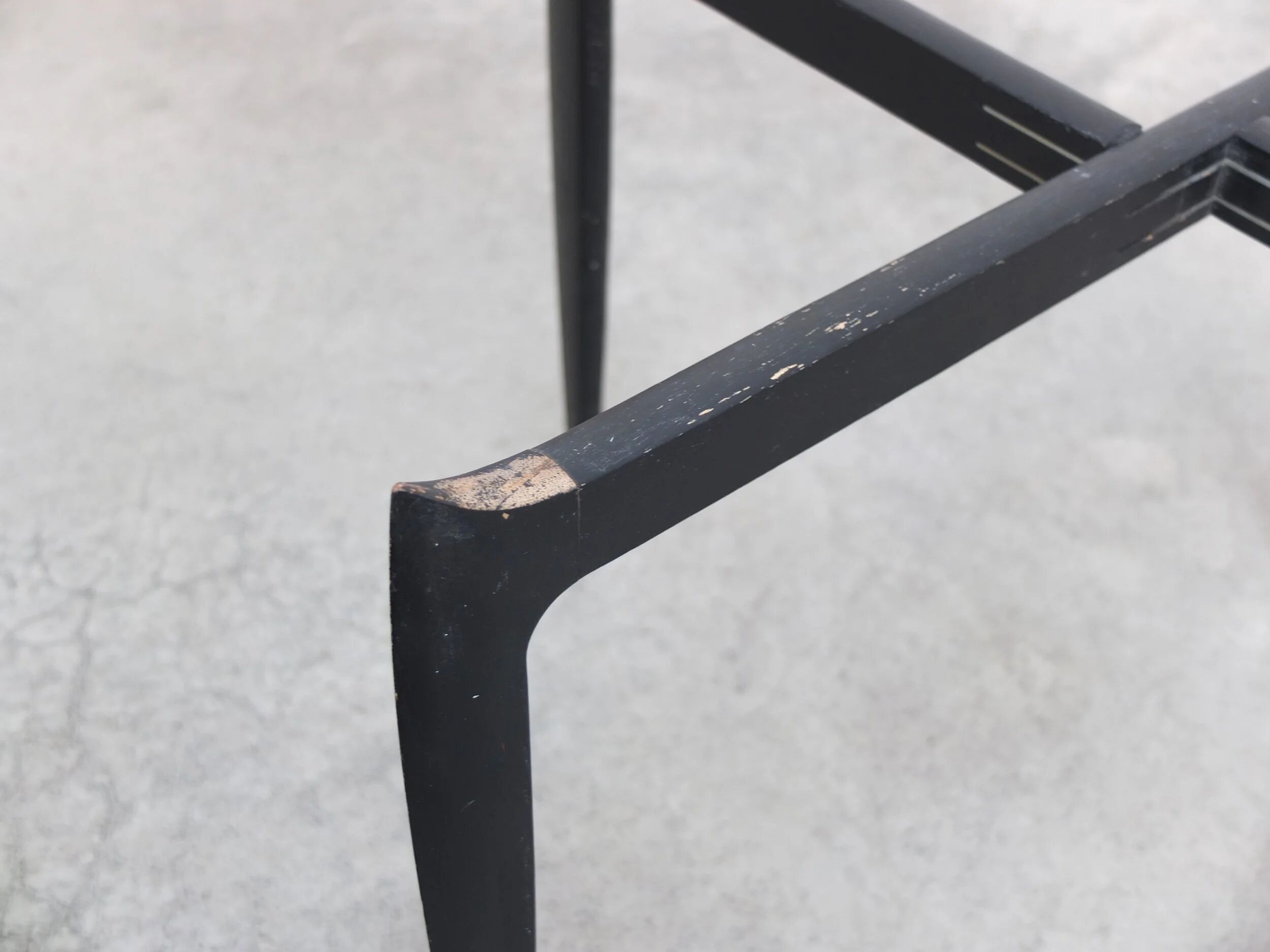 Rare tray table by Engholm & Willumsen for Fritz Hansen, 1963