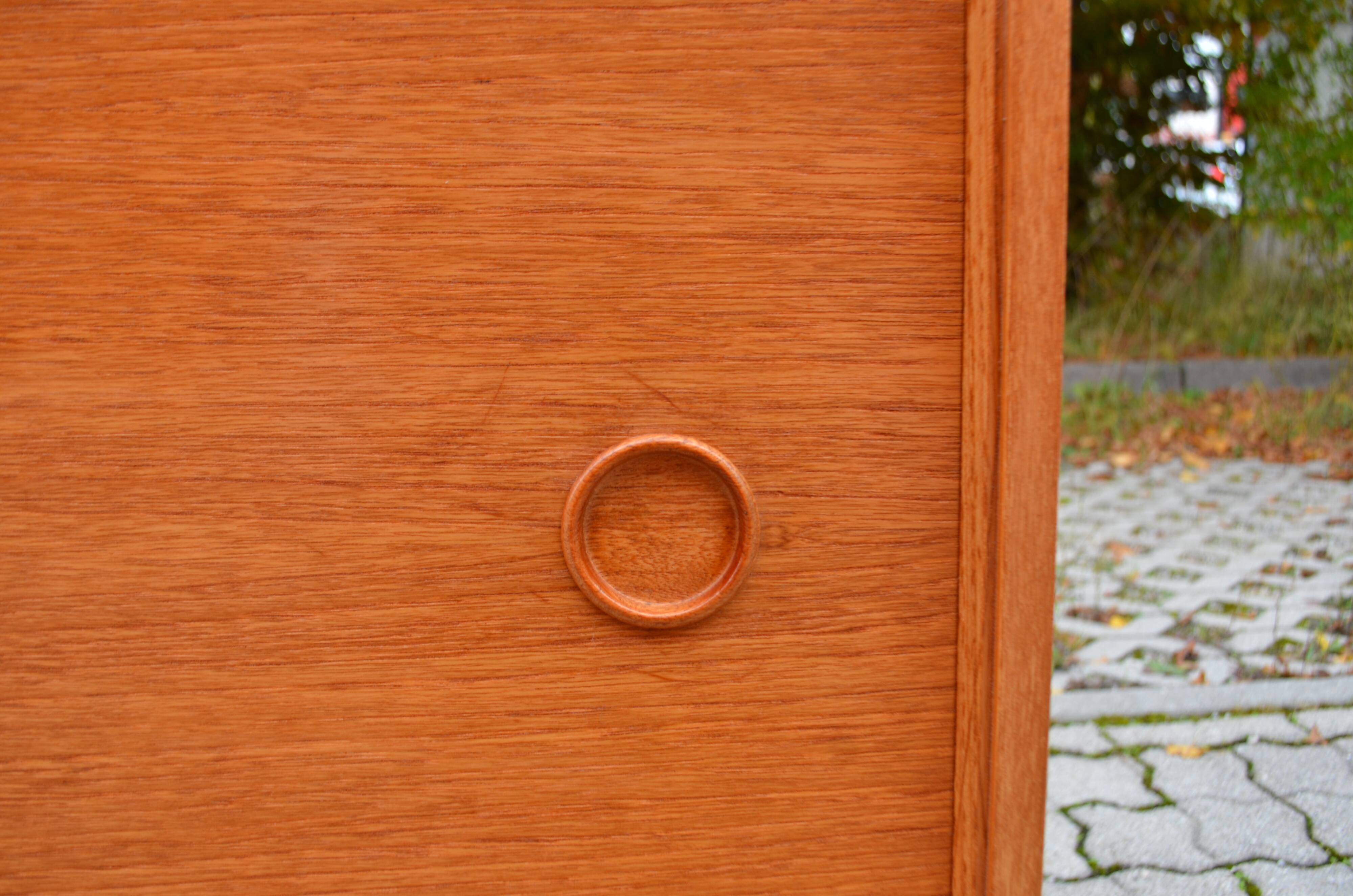 Mid century danish modern sideboard teak franz meyer vintage 60er