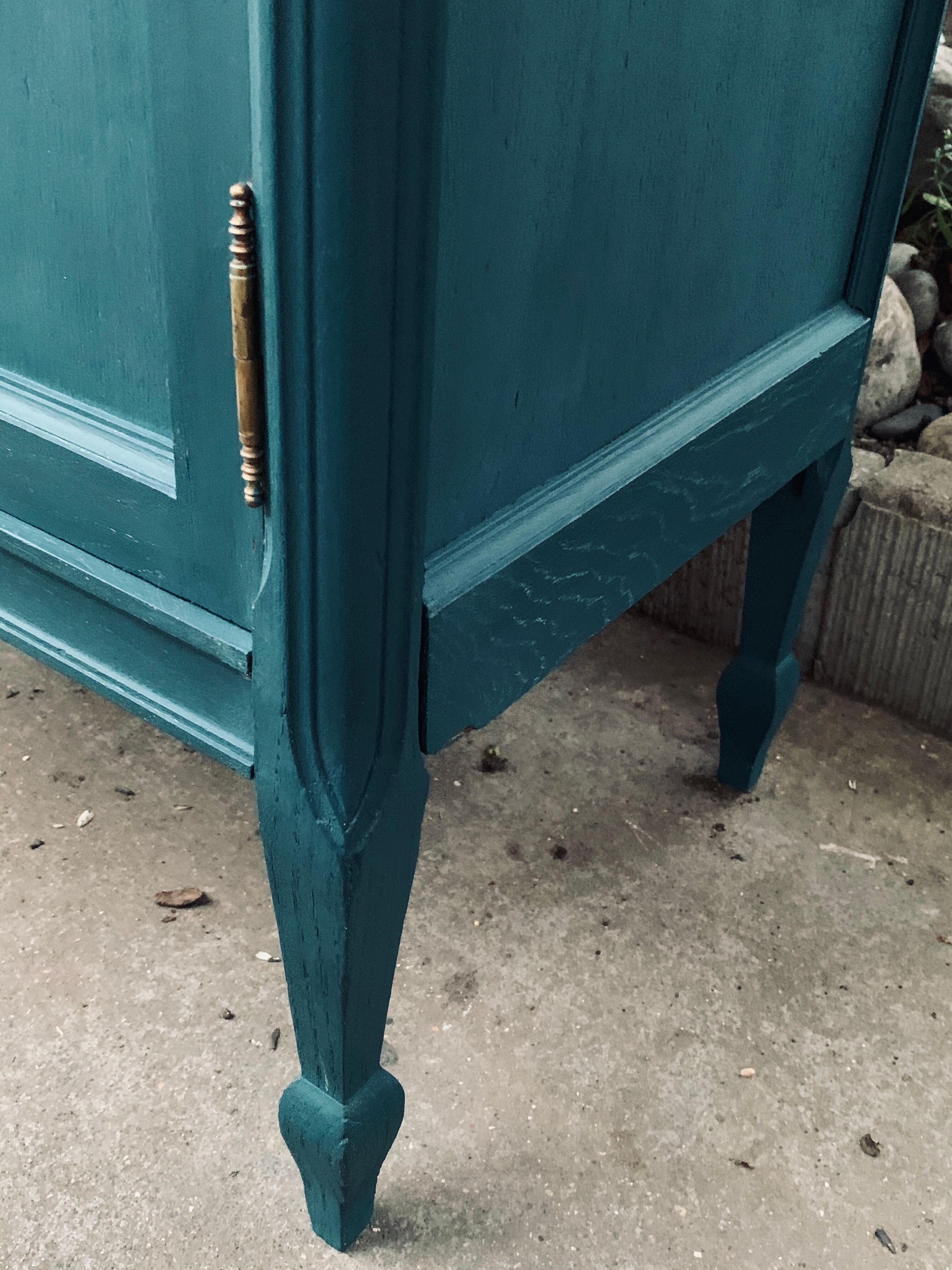 Art deco glass buffet