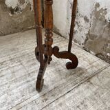 19th century oak pedestal console