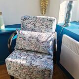 Armchair fabrics designer etel ld