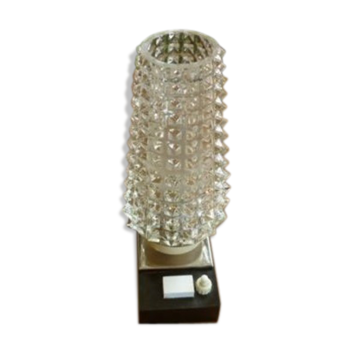 Crystal bedside lamp