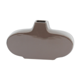 Vase céramique marron