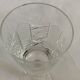 3 Verres en cristal sur pied pour vin blanc