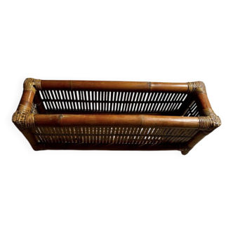Bamboo and rattan planter