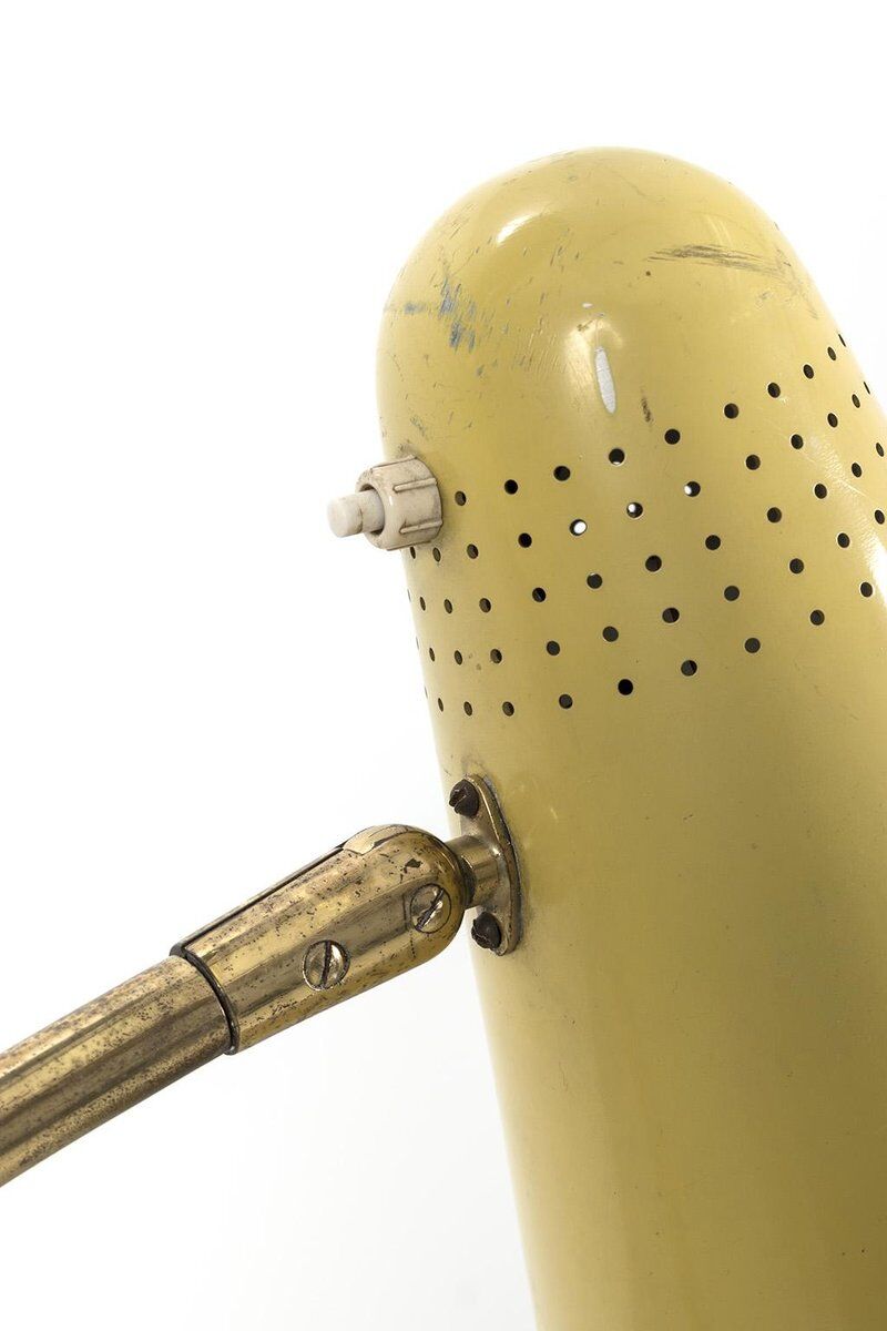 Vintage Floor Lamp in Brass
