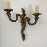Bronze wall lamp