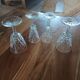 4 antique stemmed glasses