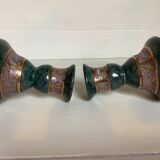 Pair of 80s candlesticks