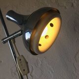Chrome plated floor lamp, 1970s