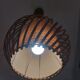 Rattan chandelier