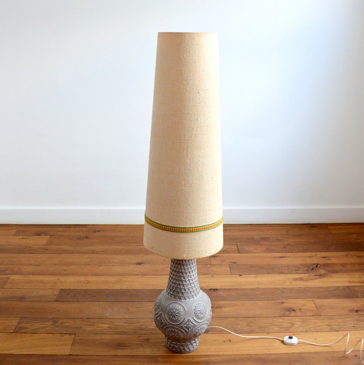 Floor lamp / Floor lamp Bay Keramik West Germany 1970s