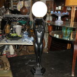 Large Art Deco style lamp 75 cm high