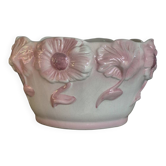 Cache pot fleuri