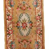 Tapis Art Déco Vintage Chinois, Années 1970, Couleurs Vibrantes