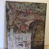 Tableau vintage abstrait
