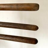 Wooden towel rack 3 arms