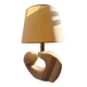 Stone sculptural lamp by Albert Tormos, France