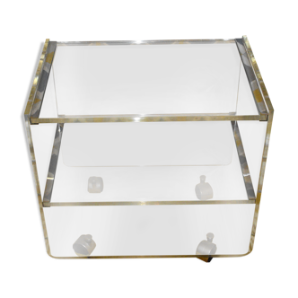 Kitchen trolley in altuglas 70s