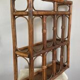Bamboo wall shelf 1960s/70s
