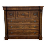 19th century Victorian mahogany chest of drawers