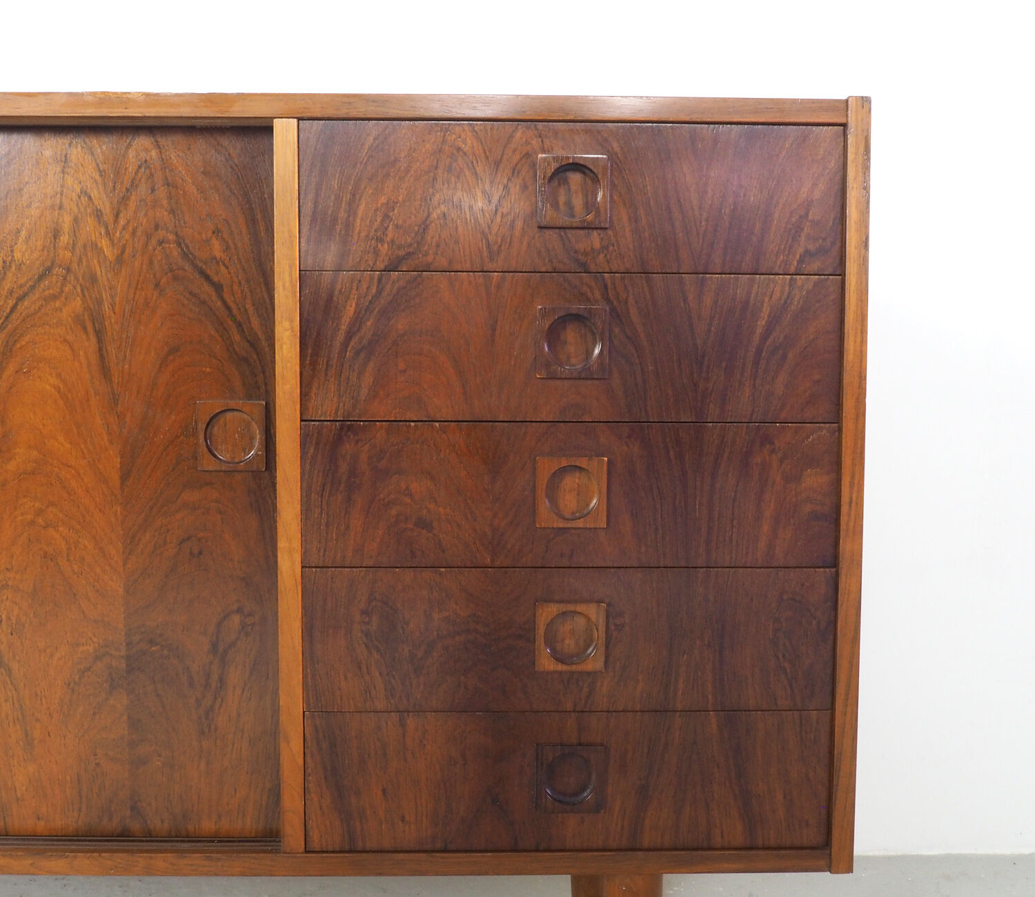 Danis design rosewood sideboard by Farso Moblefabrik, 1960's