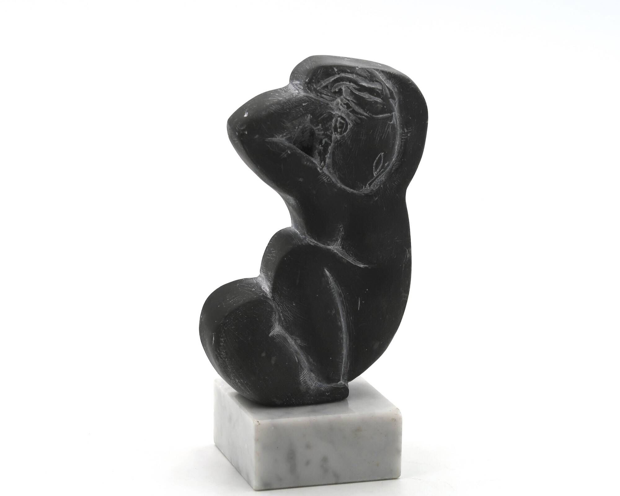Sculpture of a woman after Amedeo Modigliani signed A Crespelle ed 98