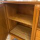 Oak buffet compass feet
