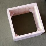 Cache pot in travertine, 70s