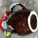 Vallauris Ceramic Rooster Pitcher - 1970s - H 20 cm