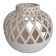 Anthropologie Diamond-Pierced Hurricane Tealight Holder