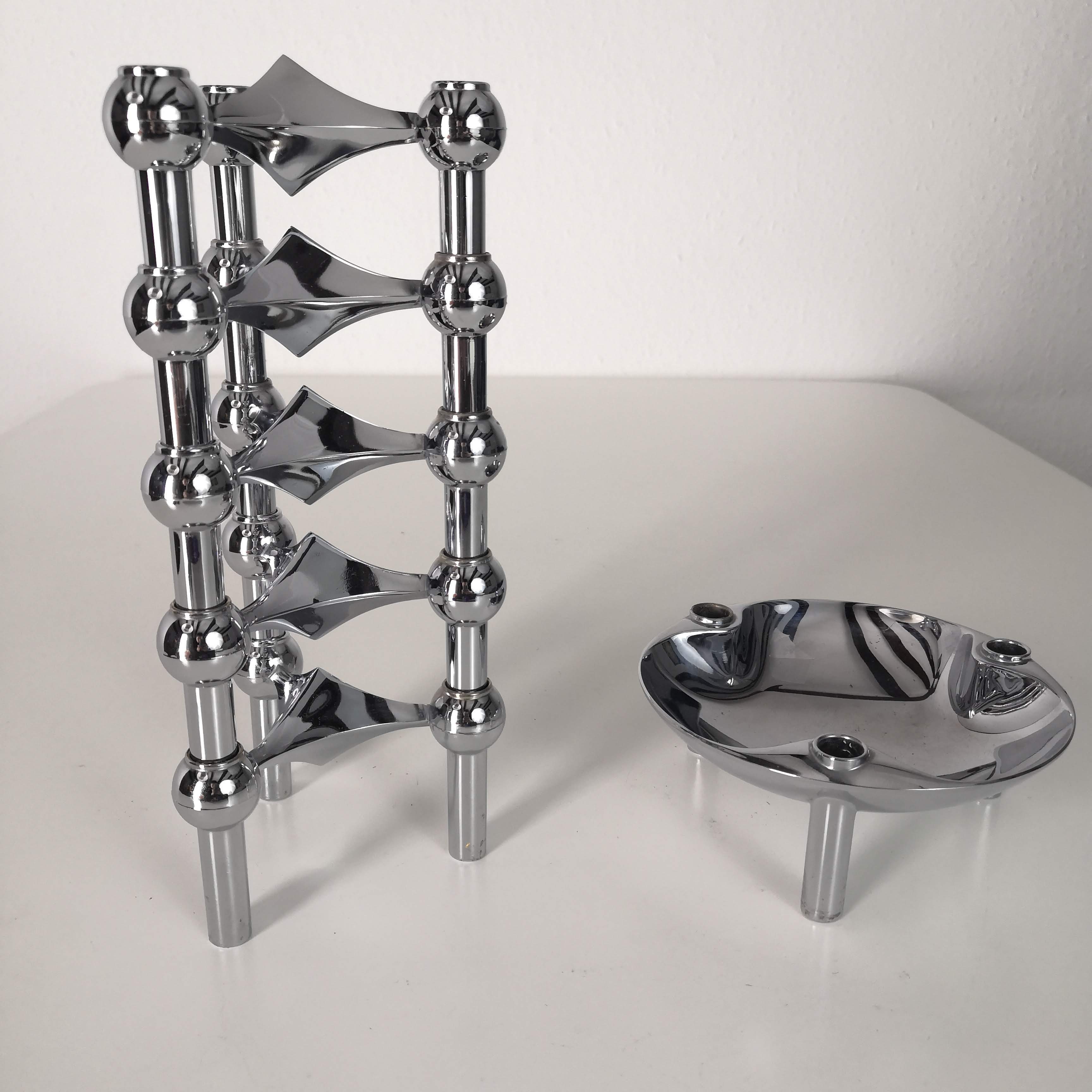 Nagel modular candle holder set