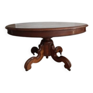 Table ronde extensible - massif