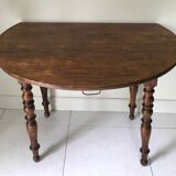 Chestnut round table