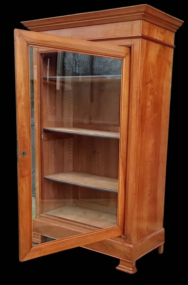 Ancienne vitrine bibliothèque Louis Philippe