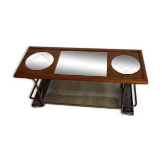 Handcrafted and functional coffee table