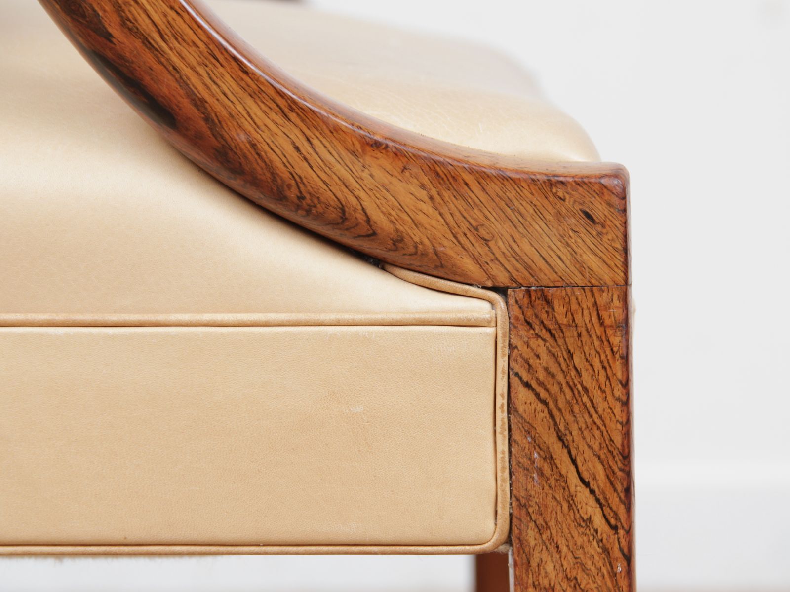 Fauteuil  par Ole Wanscher pour A.J. Iversen Iversen