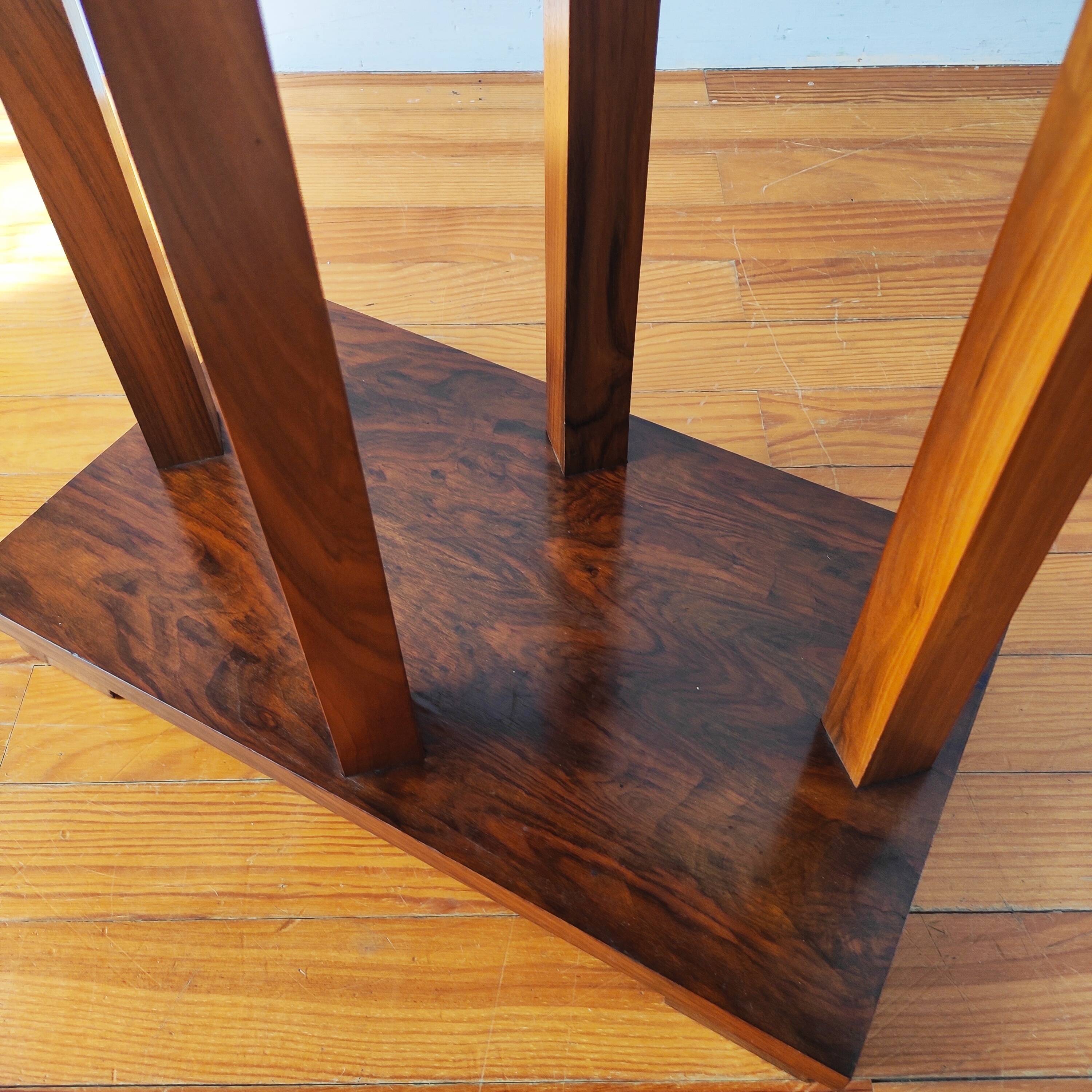 Wooden console table – Art Deco style