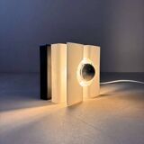 1970s plexiglass wall light