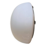 Wall light ceiling light half moon 20 cm white opaline glass LAMP-7398