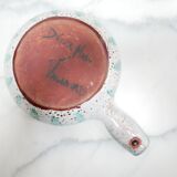 Caquelon vintage ceramic cup, Vallauris, France