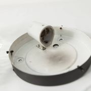 1960s floral round ceiling light