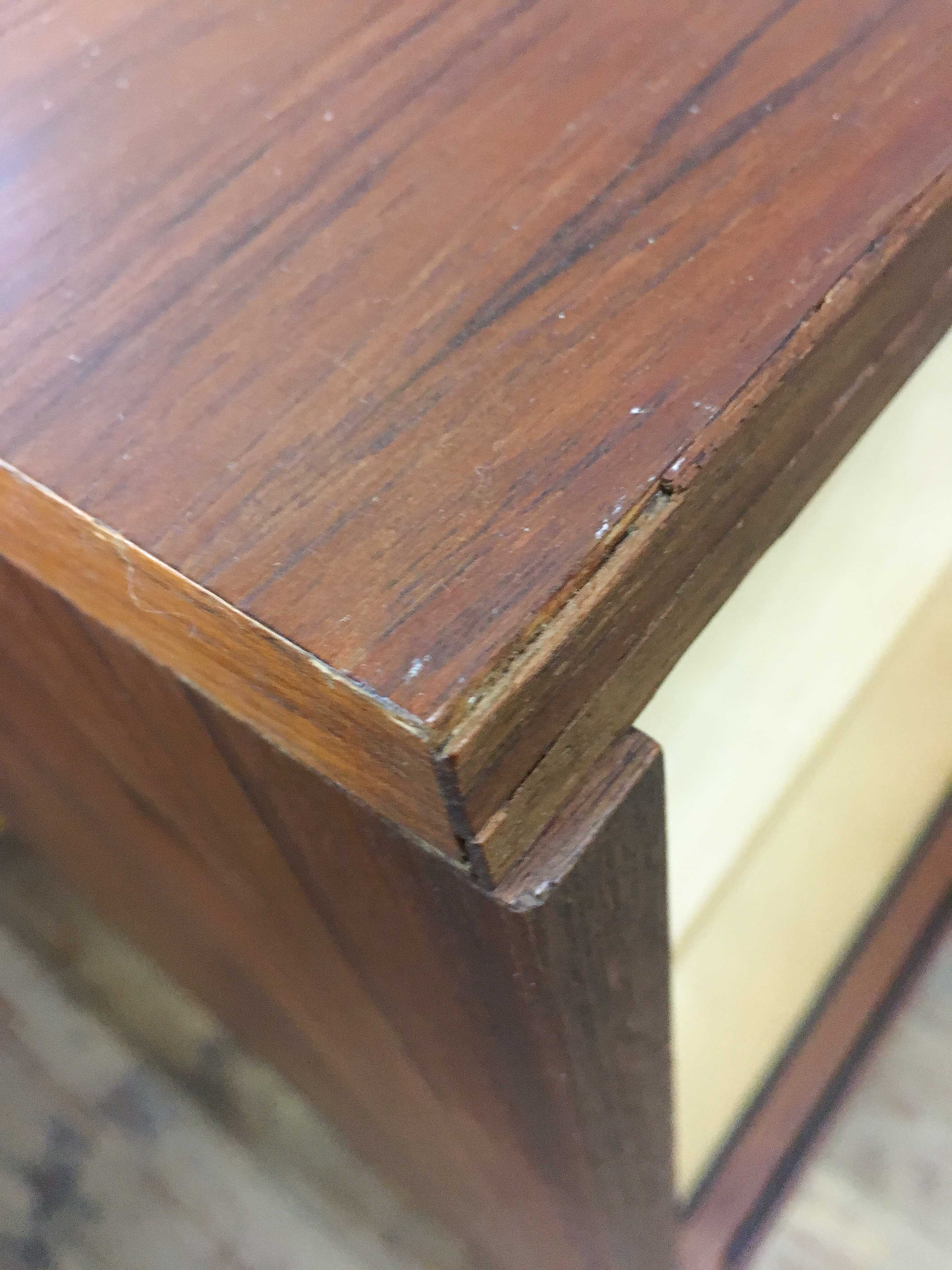 Small Sideboard in Teak by Herbert Hirche for Holzäpfel, Germany