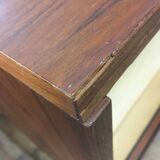 Small Sideboard in Teak by Herbert Hirche for Holzäpfel, Germany