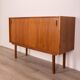 Vintage Sideboard in Teak Wood with Two Doors Danish Design, 1960s