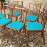6 Baumann bistro chairs number 12 year 50