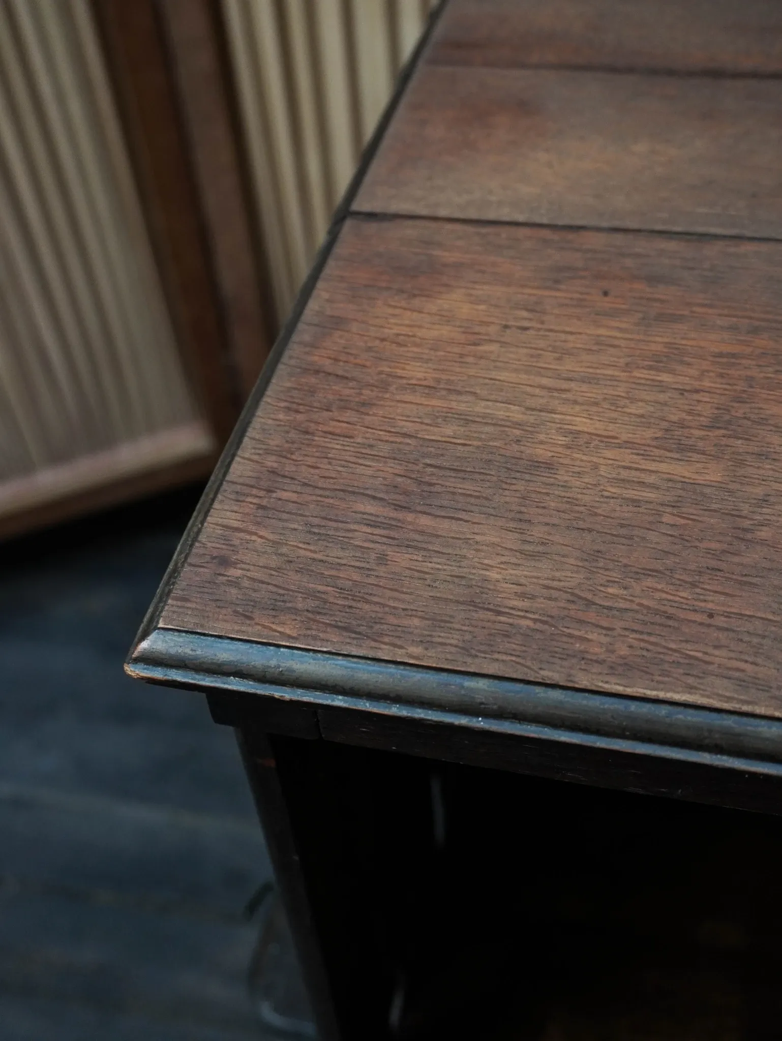 Old wooden revolving library