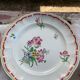 Lot de 6 assiettes à dessert Lunéville décor de fleurs