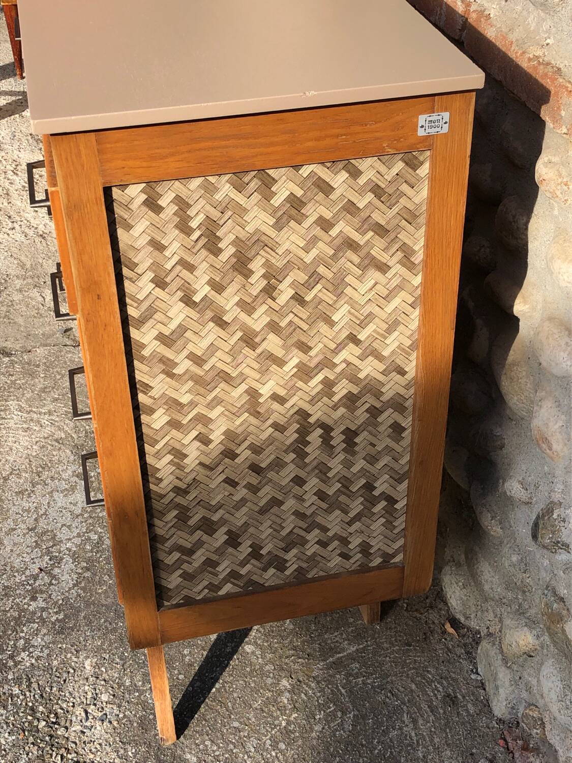 Revamped vintage chest of drawers